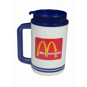 Vintage 1990s McDonald's Penn State Nittany Lions 22 oz Thermo Travel Mug RARE